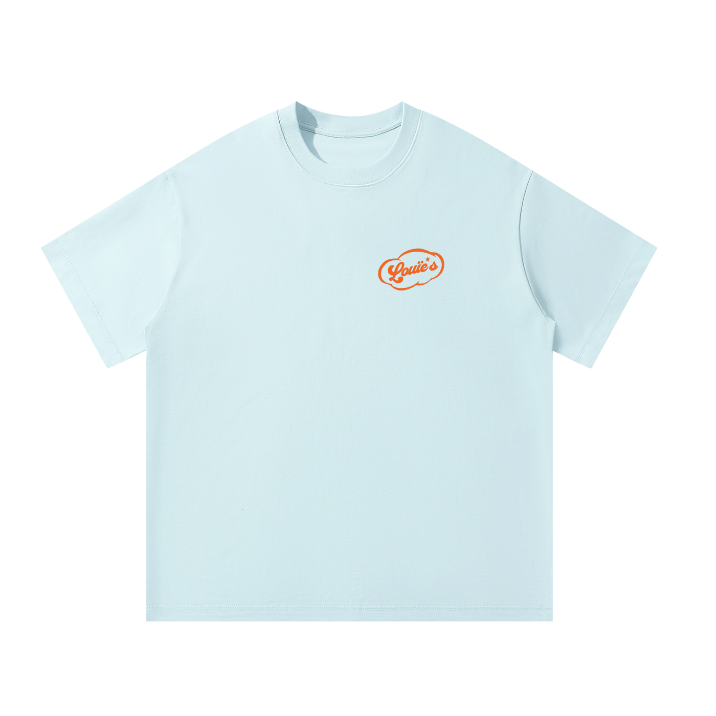 Louïe's Burger Tee (Sky)