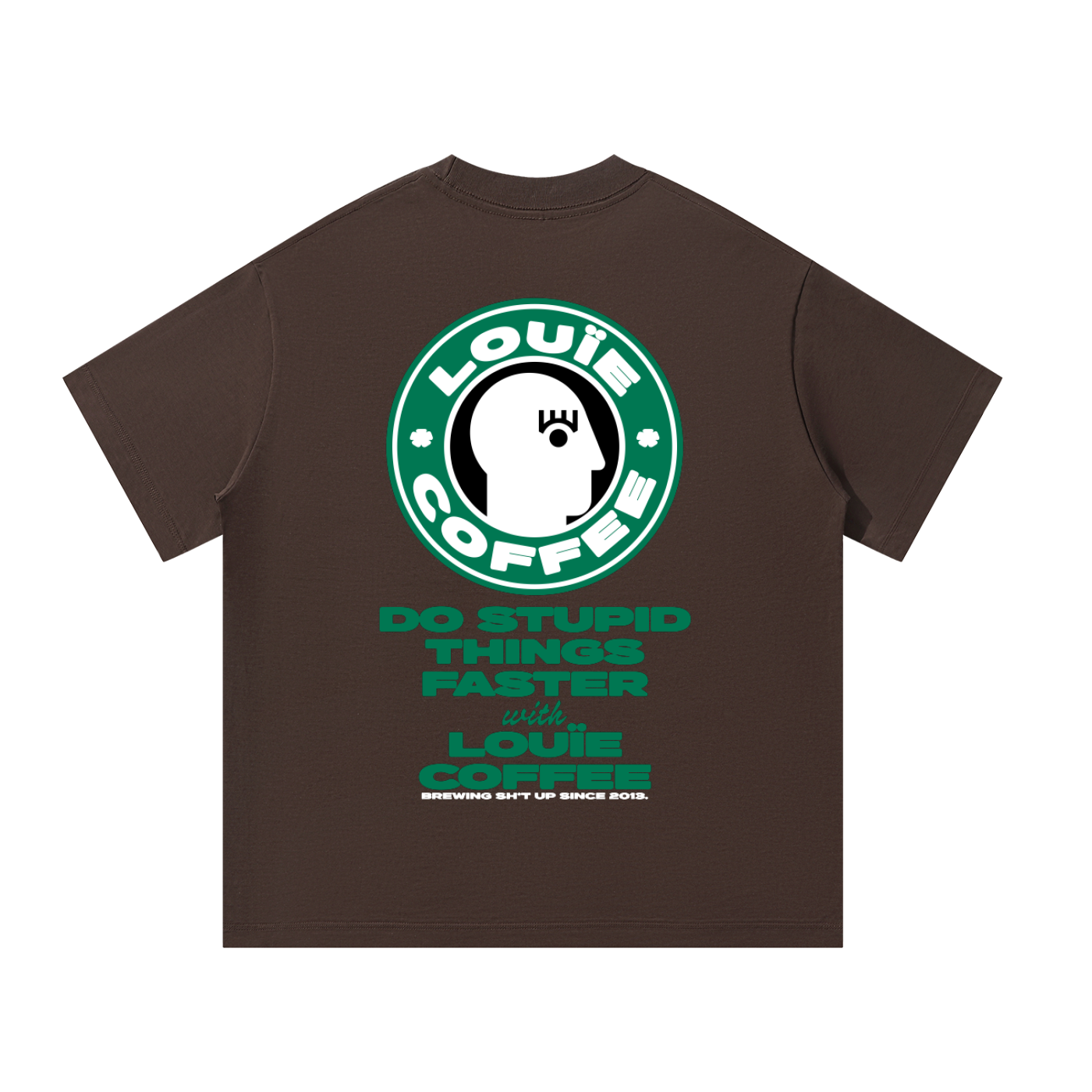 Louïebucks Tee (Coffee)