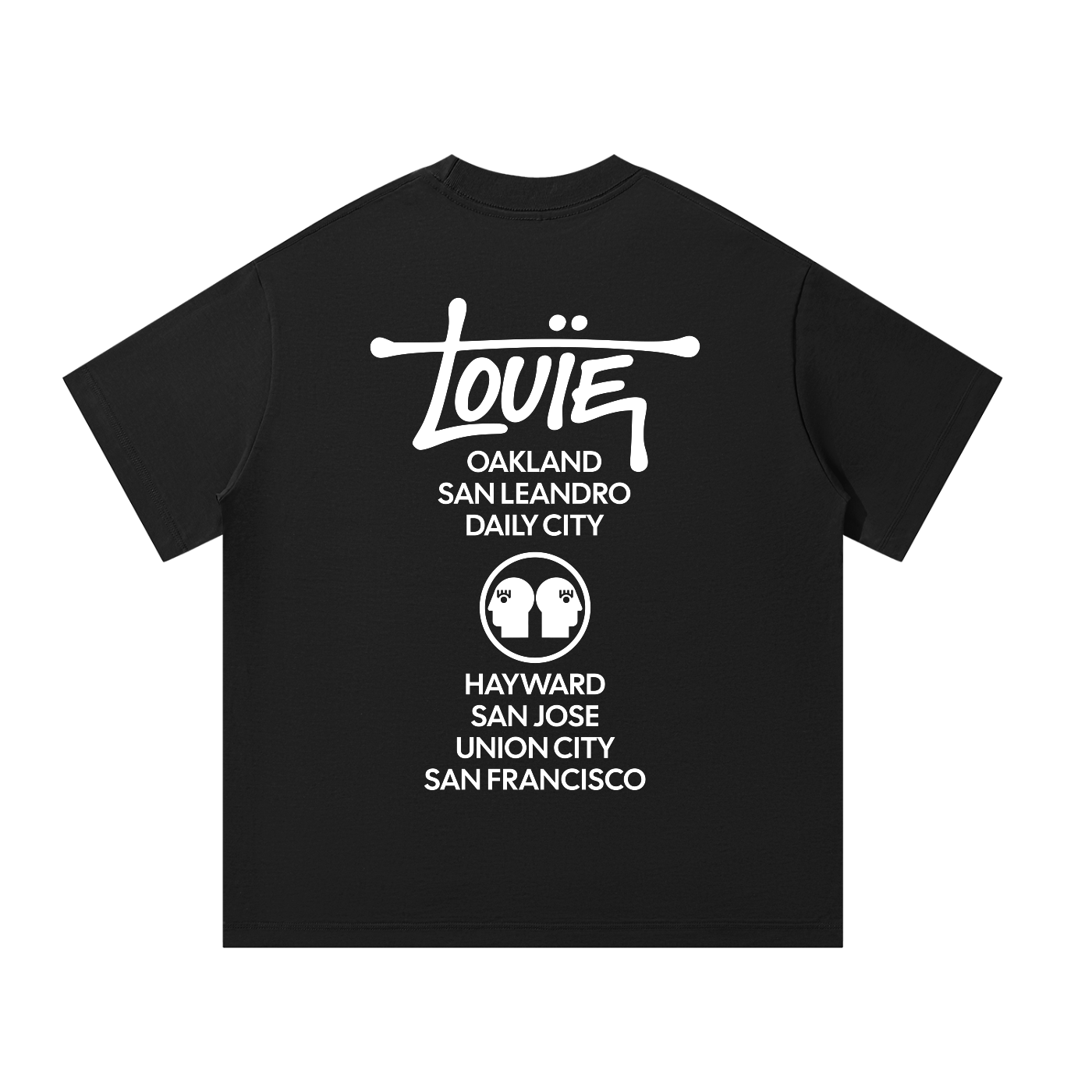Louïe Bay Tour Tee (Black)