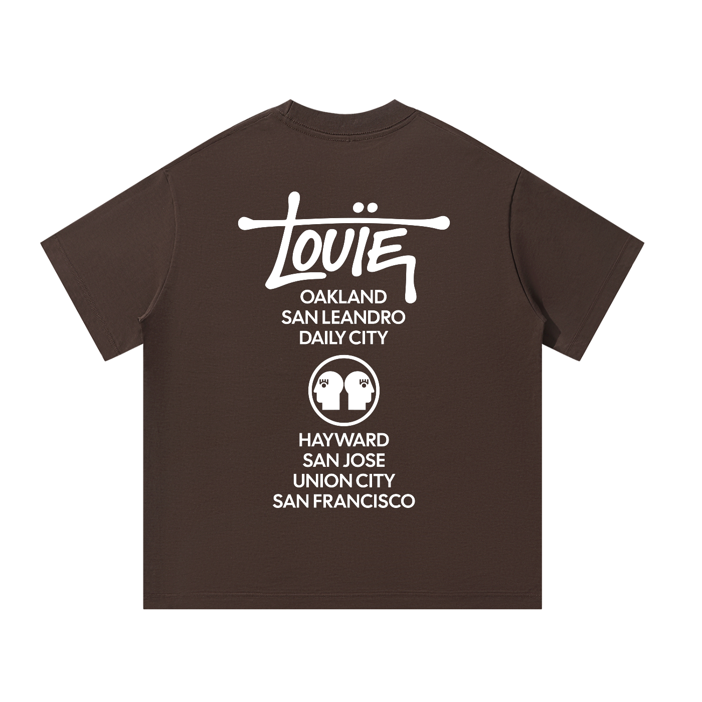 Louïe Bay Tour Tee (Coffee)