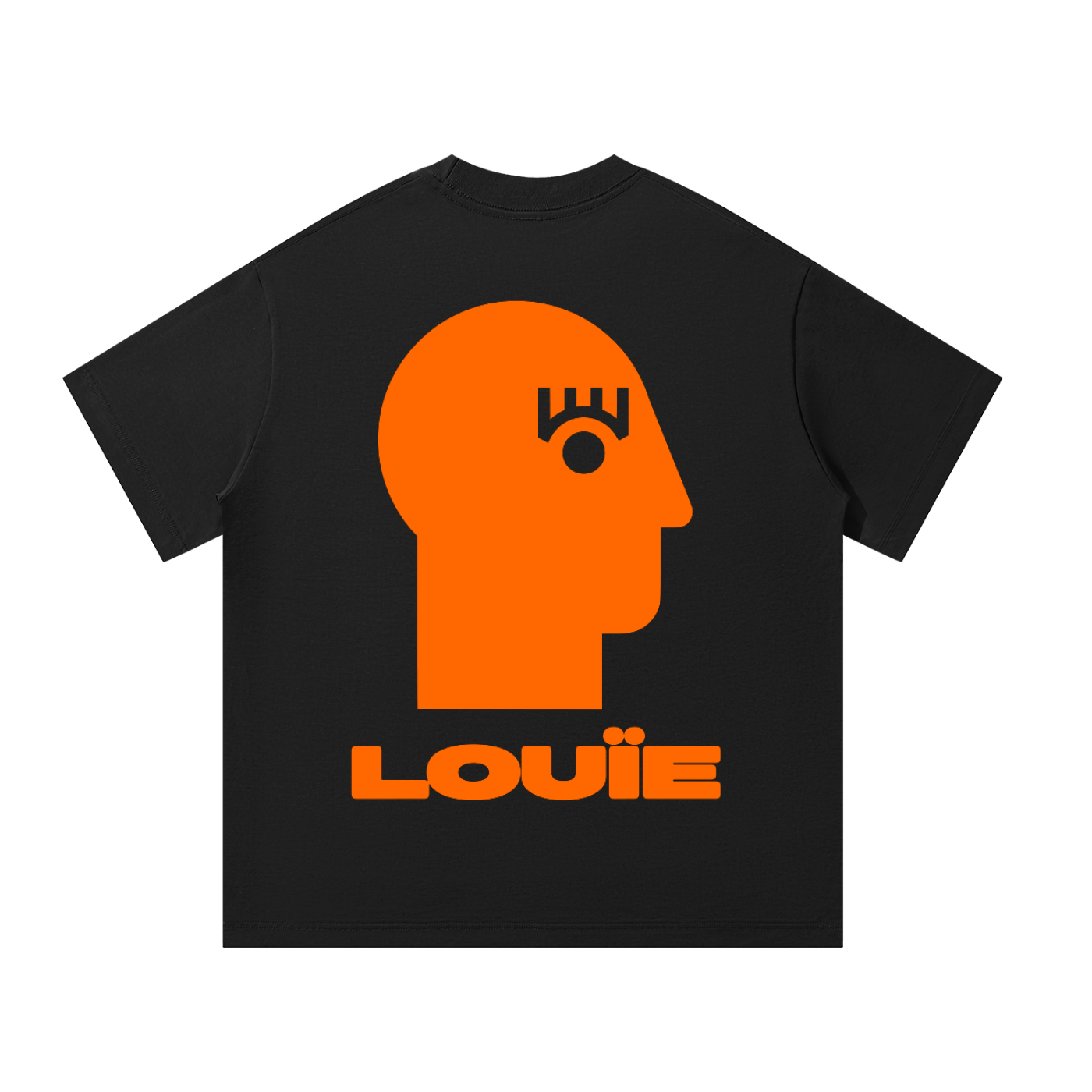 Louïe Head Tee (Black)