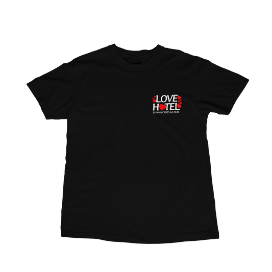 LWC LOVE HOTEL TEE (BLACK)